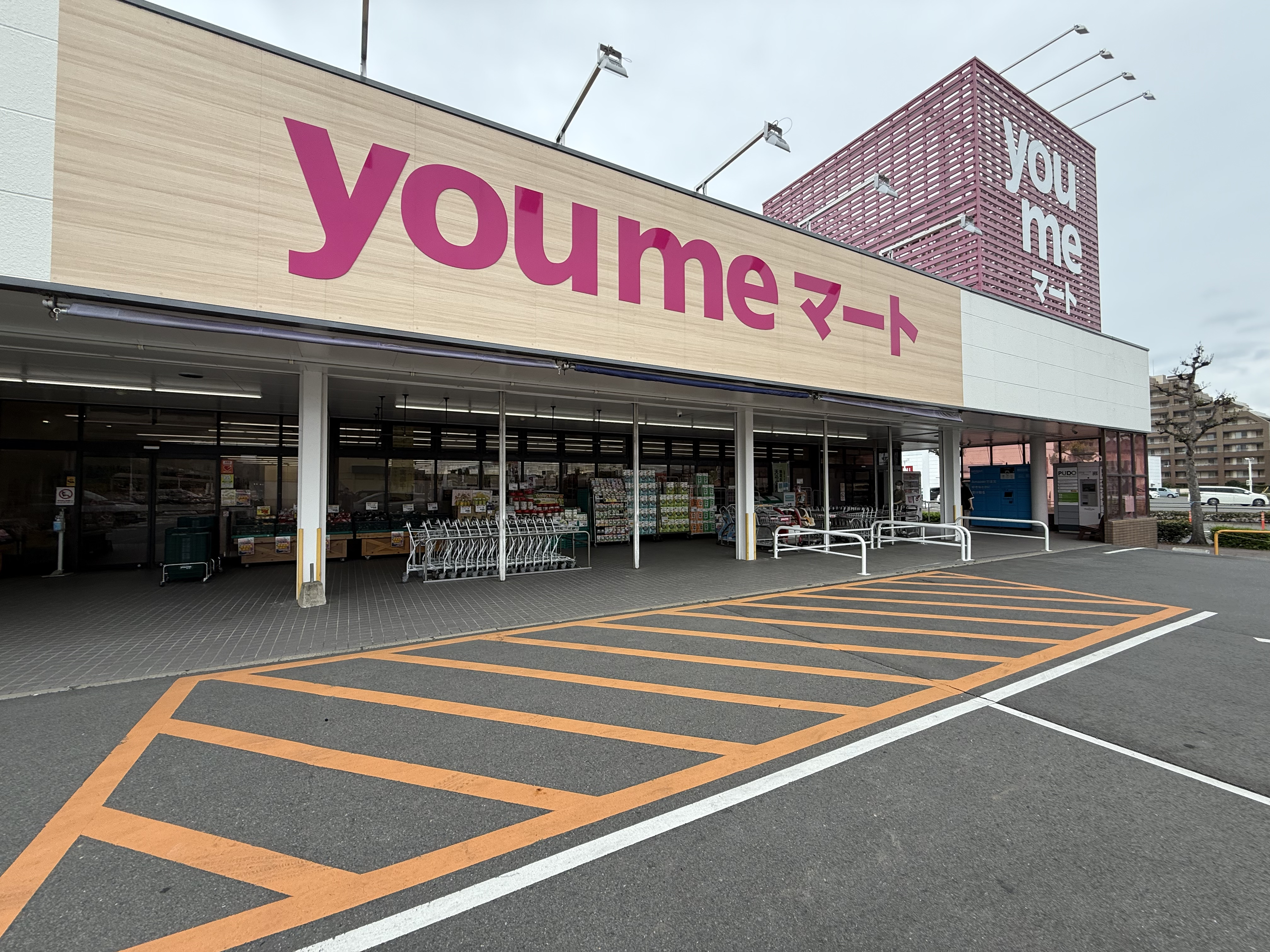 【ゆめマート 上津】屋外軒先　キッチンカーや物販におすすめな催事イベントスペース