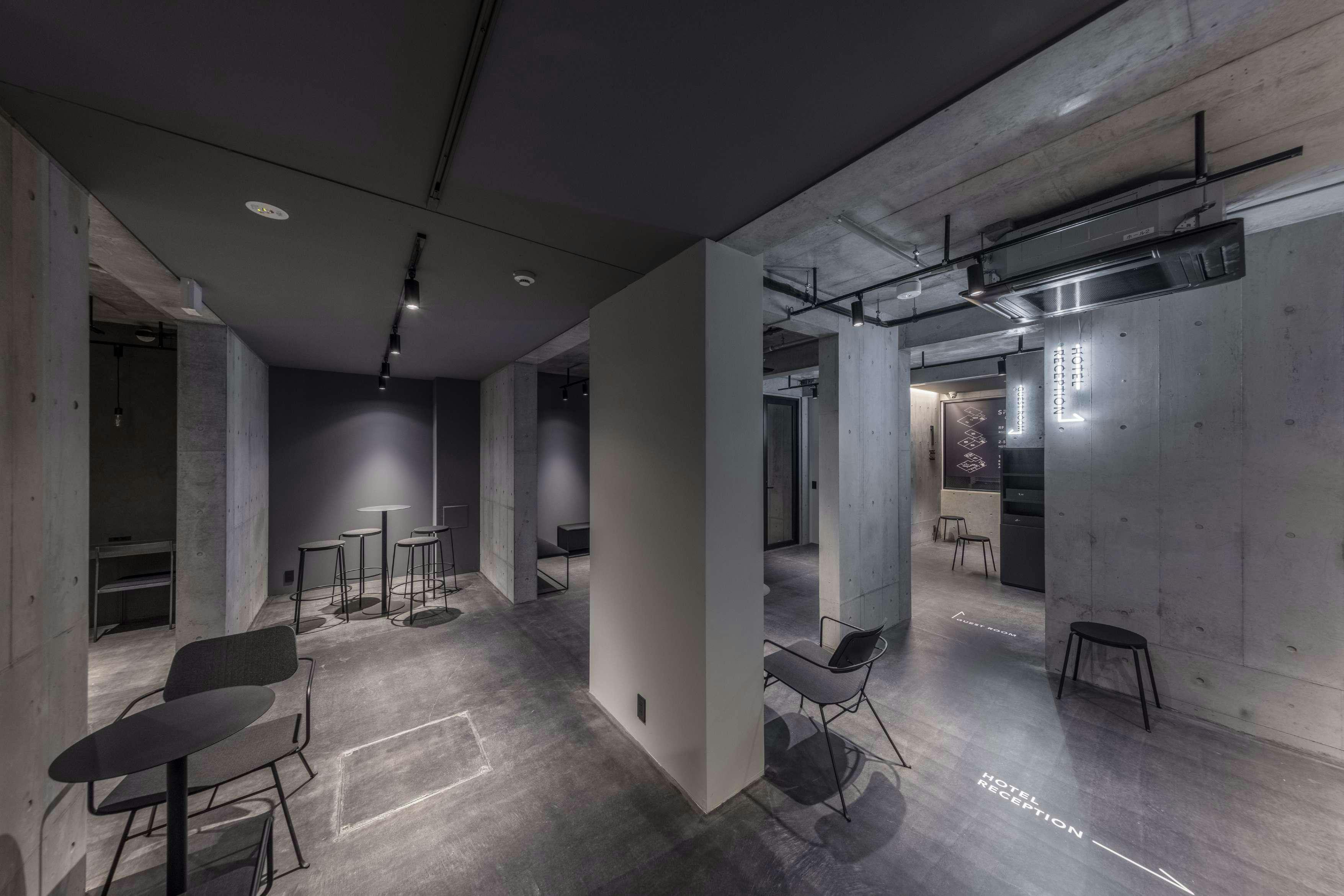 【築地駅4分】個展やグループ展等のアートギャラリー用途に最適なデザイナーズホテルのギャラリースペース