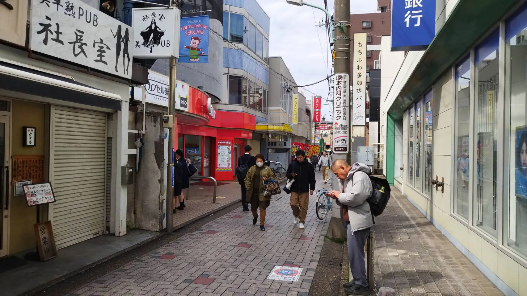 【アドアーズ仙川店｜仙川駅2分】日中歩行者専用の商店街路面・屋外スペース