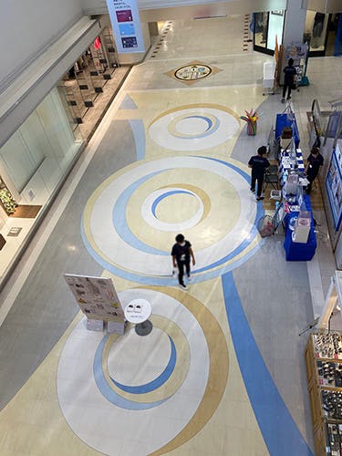 【イオンモール宇城】西側催事場の画像