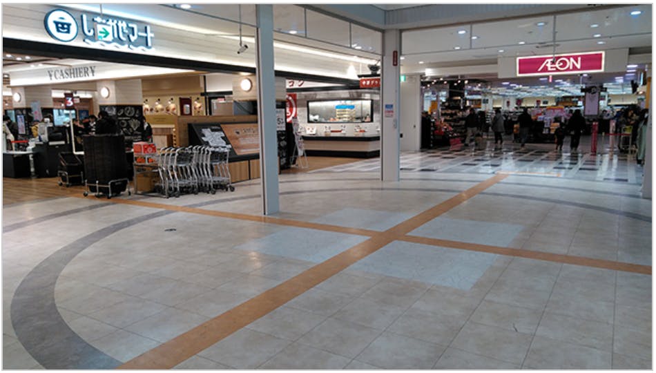 【イオンモール富津】しおかぜマート前