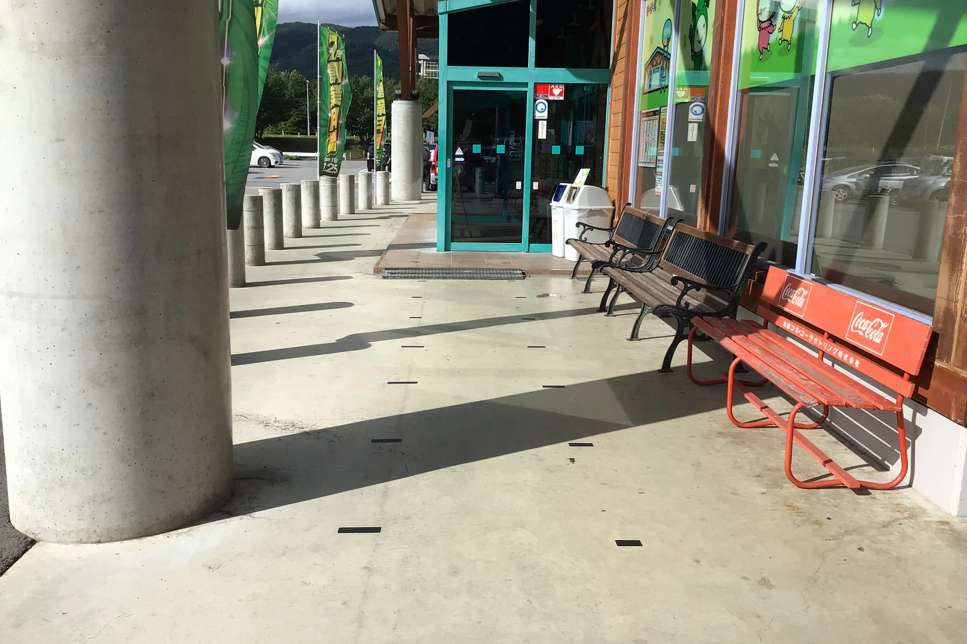 【ダイナム長野茅野店ゆったり館】物販や各種プロモーションイベントでの出店に最適なアミューズメント施設のイベントスペース(正面出入口右側)