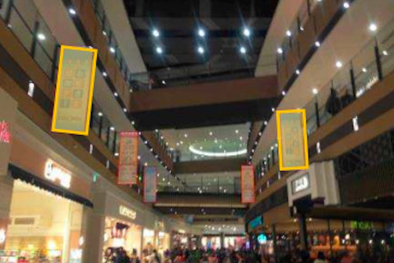 【イオンモール京都桂川】モール内広告 通路バナーの画像2