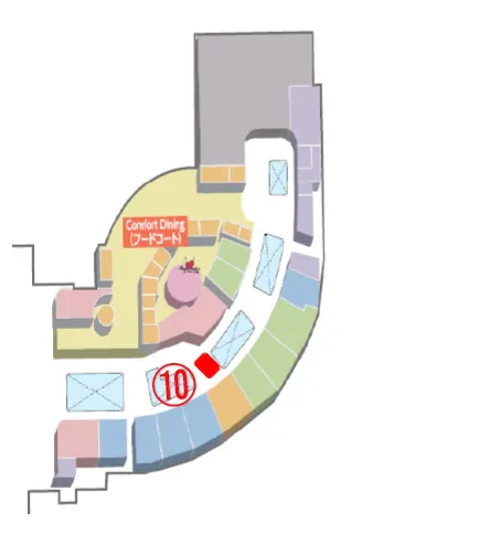 【イオンモール東久留米*】おかしのまちおか前　ブリッジスペース