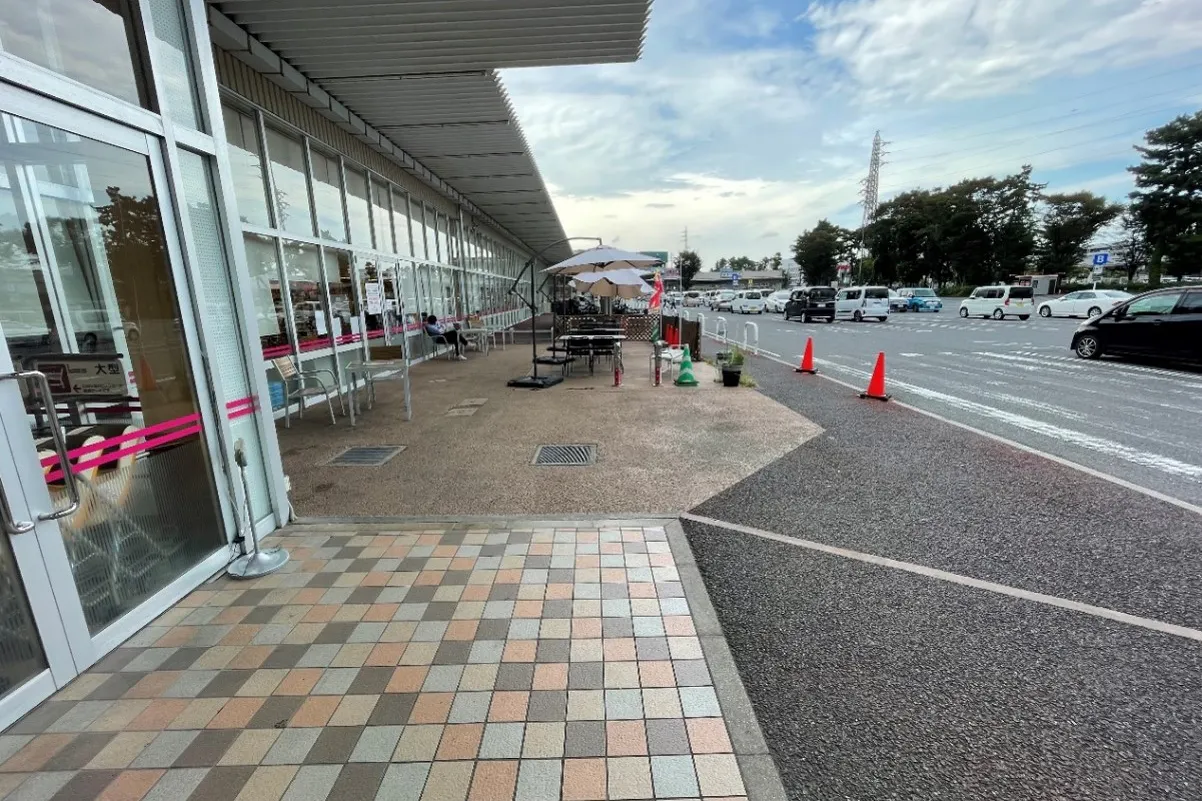 【イオンタウン東習志野】プロモーションに最適なメイン出入口付近にある屋外スペース