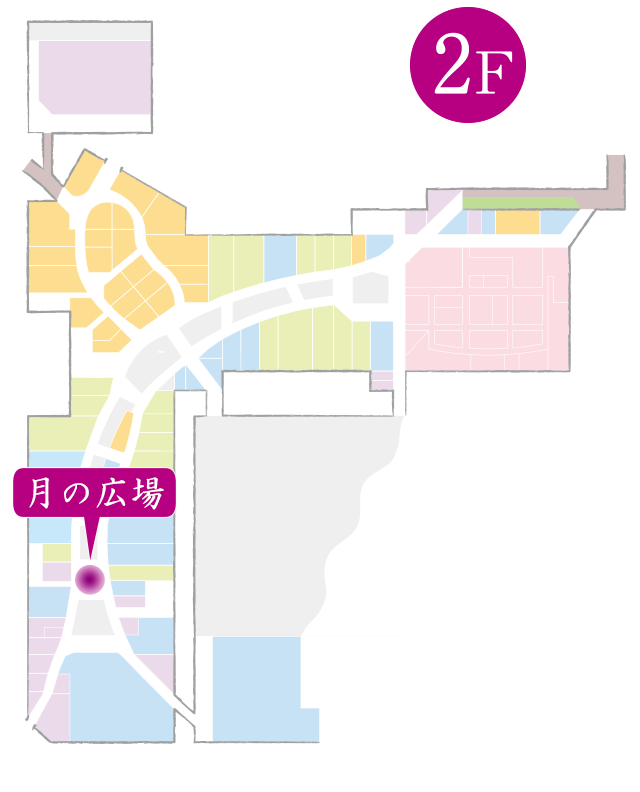 【イオンモール京都桂川】2階　月の広場