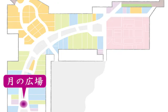 【イオンモール京都桂川】2階 月の広場