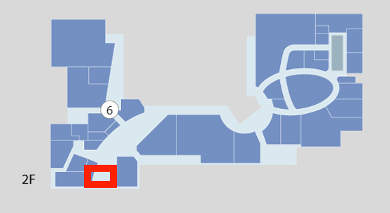赤枠が出店スペースでございます。