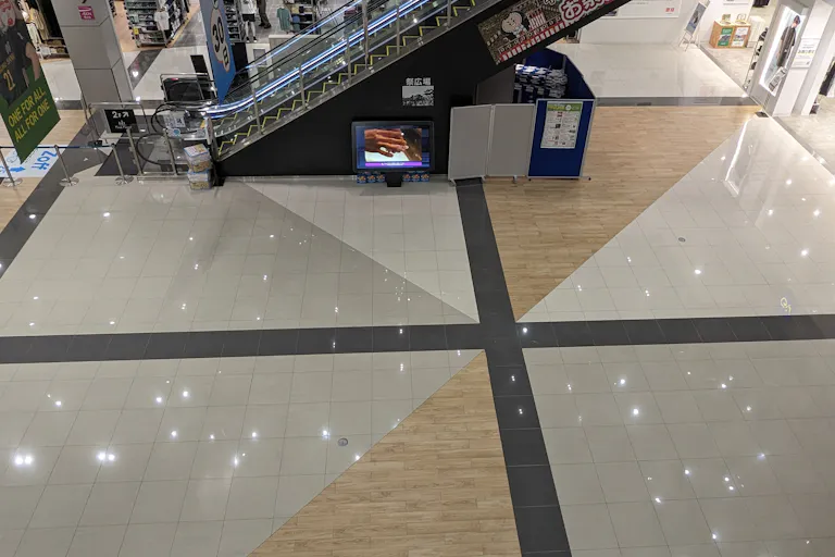 2階から見た写真①