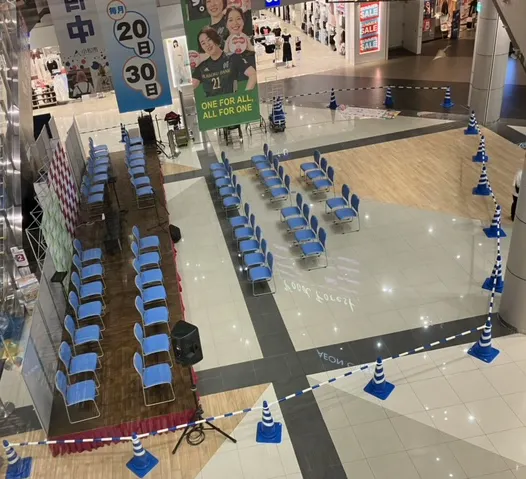 【イオンモール新小松】祭広場