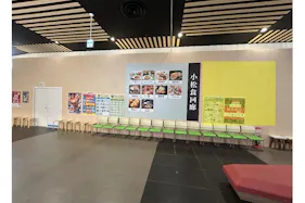 【イオンモール新小松】モール内広告 仮囲い壁(レストラン街①)