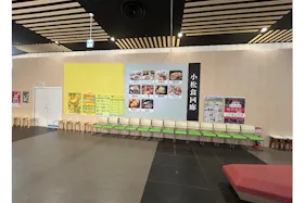 【イオンモール新小松】モール内広告 仮囲い壁(レストラン街①)