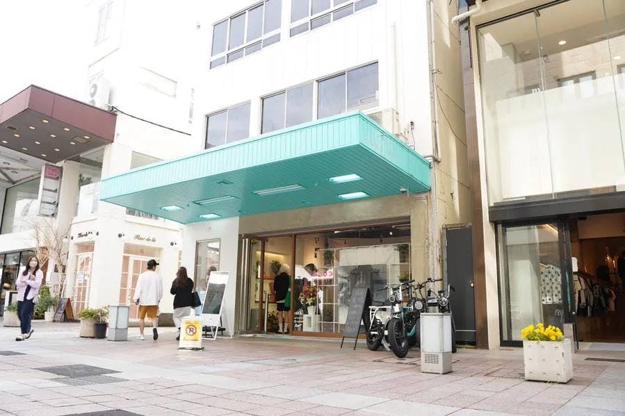 【竪町ストリート内中心の路面店】ポップアップストアや展示会に最適な多目的レンタルスペース　アパレル等ポップアップタテマチ