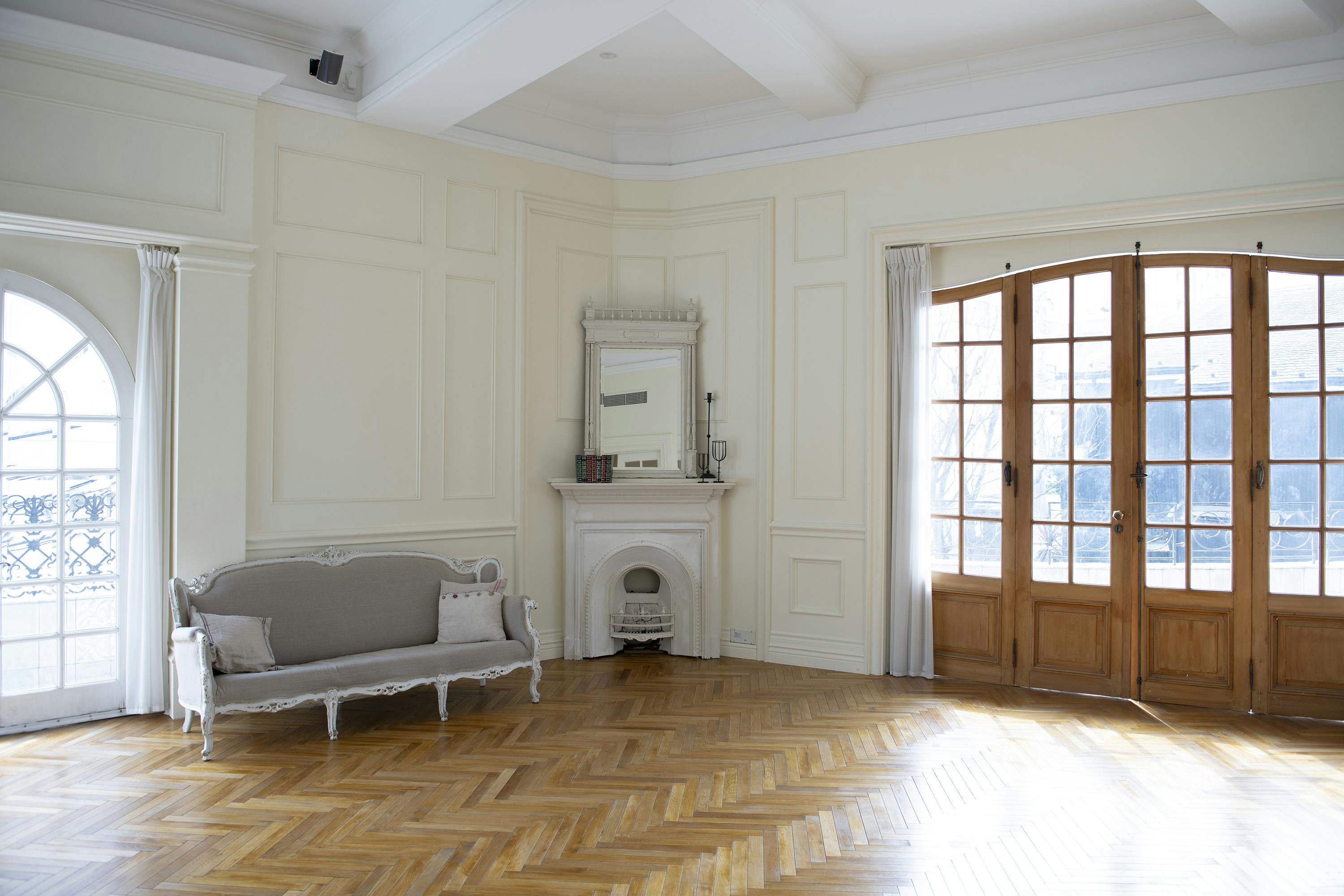 海外のサロンのような雰囲気です。