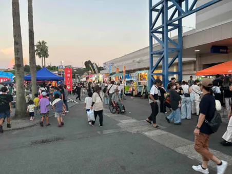 【ミスターマックス 大牟田店】11/14開催！勝立大蛇山秋祭りに出店できるキッチンカー専用スペース