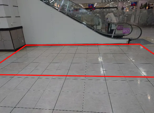 【イオン古川】東側エスカレーター横(右側) 販促プロモーションや物販に最適なスーパー店内催事イベントスペース