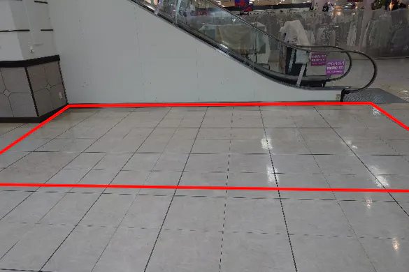 【イオン古川】東側エスカレーター横(右側) 販促プロモーションや物販に最適なスーパー店内催事イベントスペース