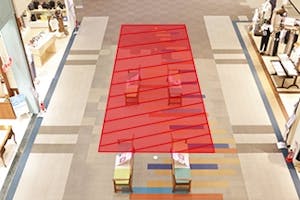 【イオンモール三川/1F田んぼコート】各種プロモーションイベントや物販に最適な施設メイン動線上にある通行量の多いイベントスペース