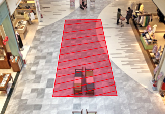 【イオンモール三川／1F田んぼコート】各種プロモーションイベントや物販に最適な施設メイン動線上にある通行量の多いイベントスペース