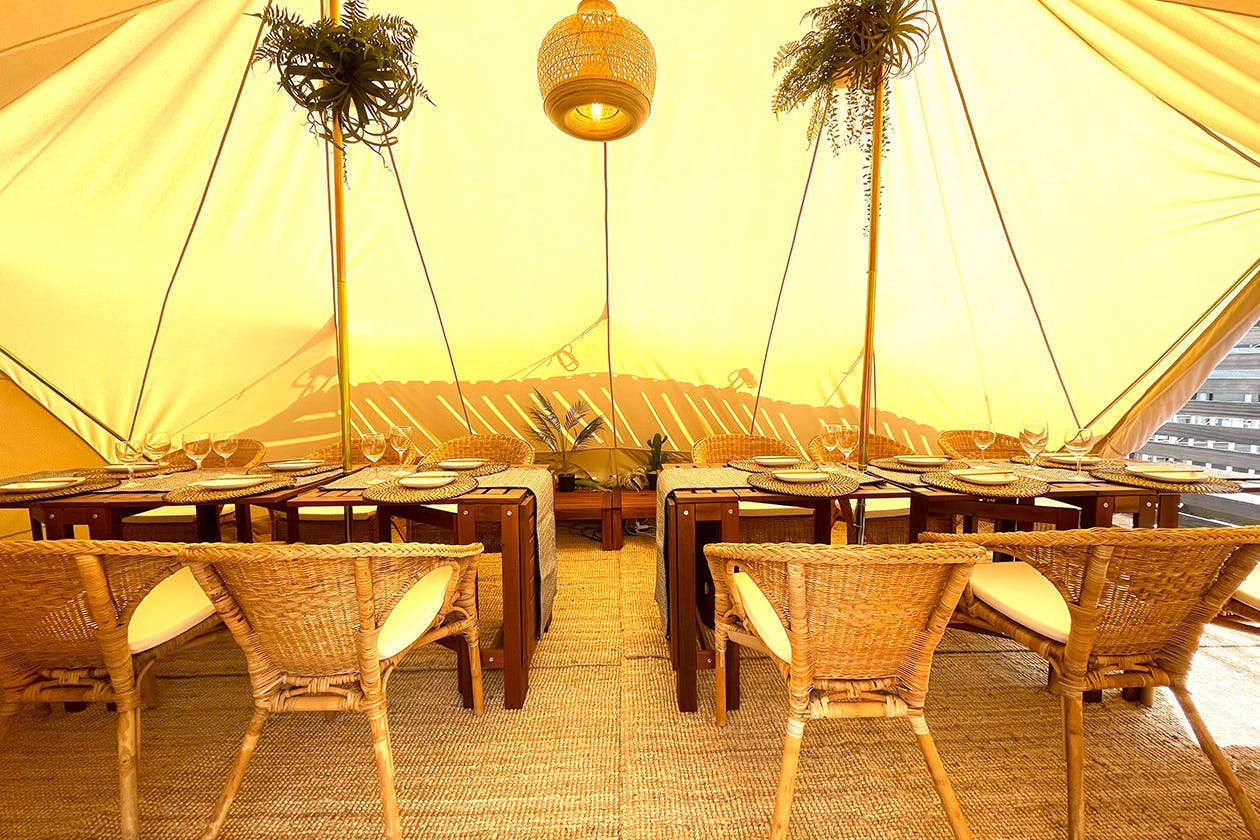 【恵比寿駅7分】屋外型イベントやワークショップに適した恵比寿の中心に位置するレンタルグランピングスペース