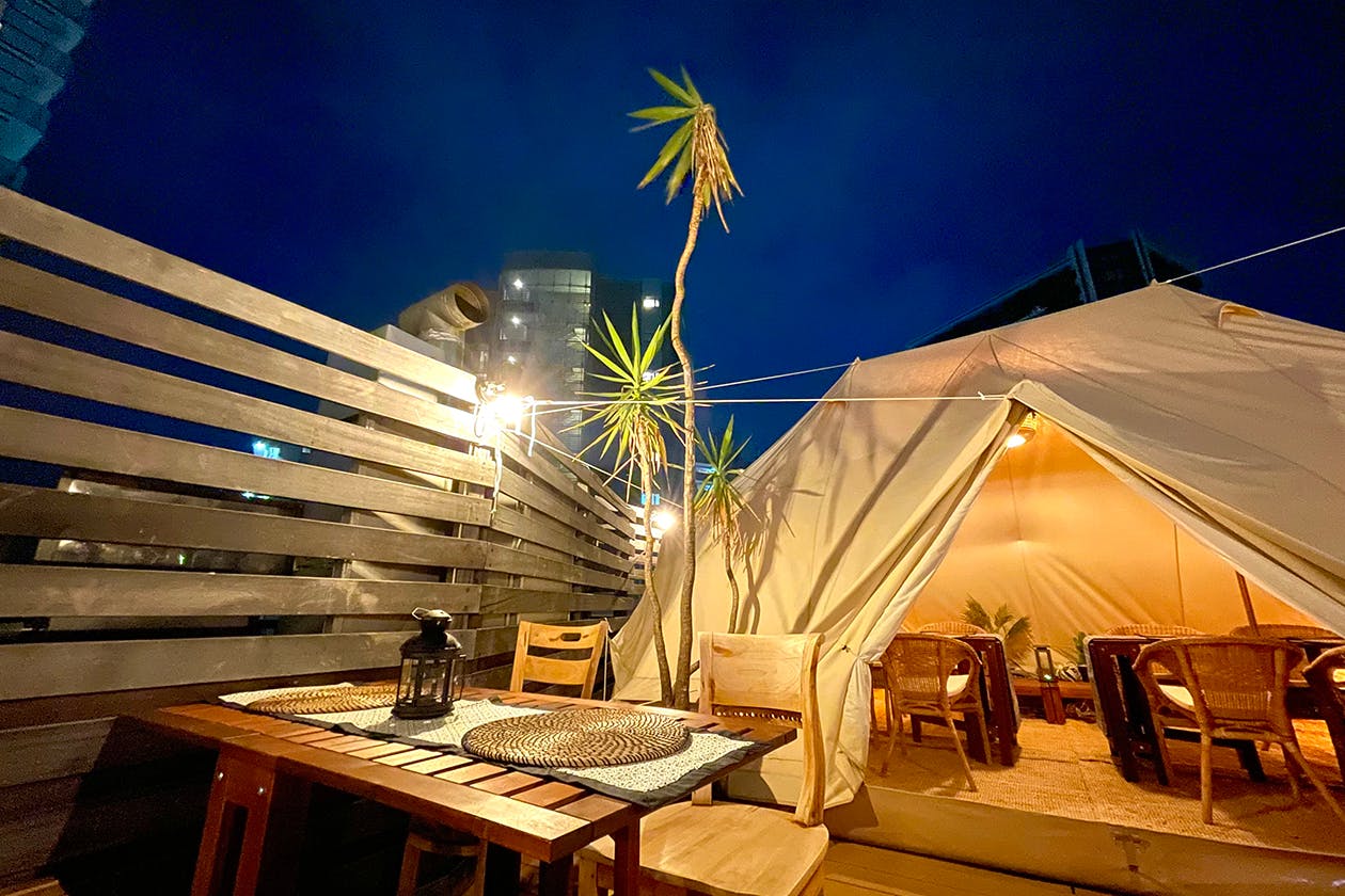 【恵比寿駅7分】屋外型イベントやワークショップに適した恵比寿の中心に位置するレンタルグランピングスペース