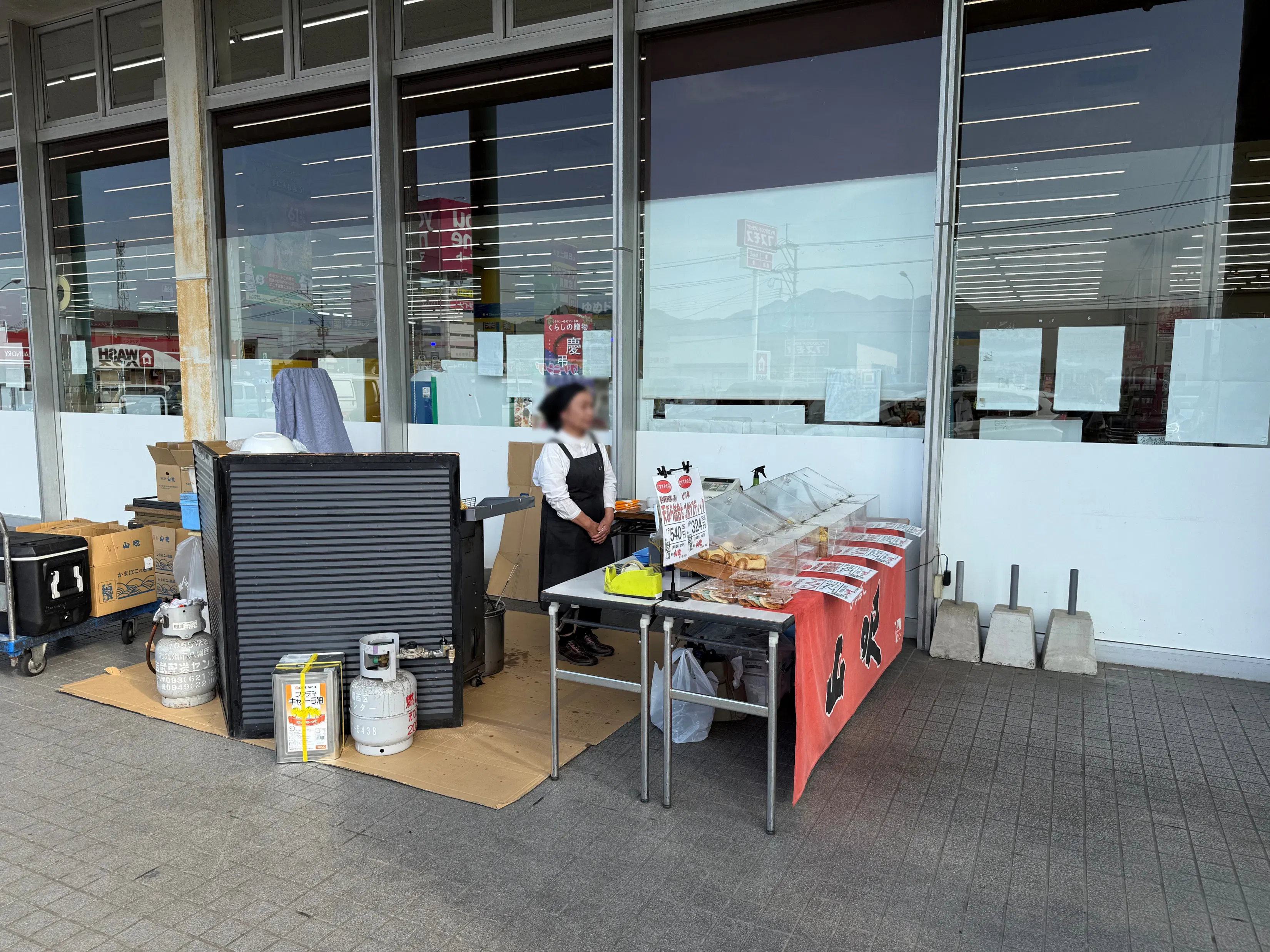 【ゆめマート 行橋】屋外軒先 物販や販促プロモーションにおすすめな催事イベントスペース