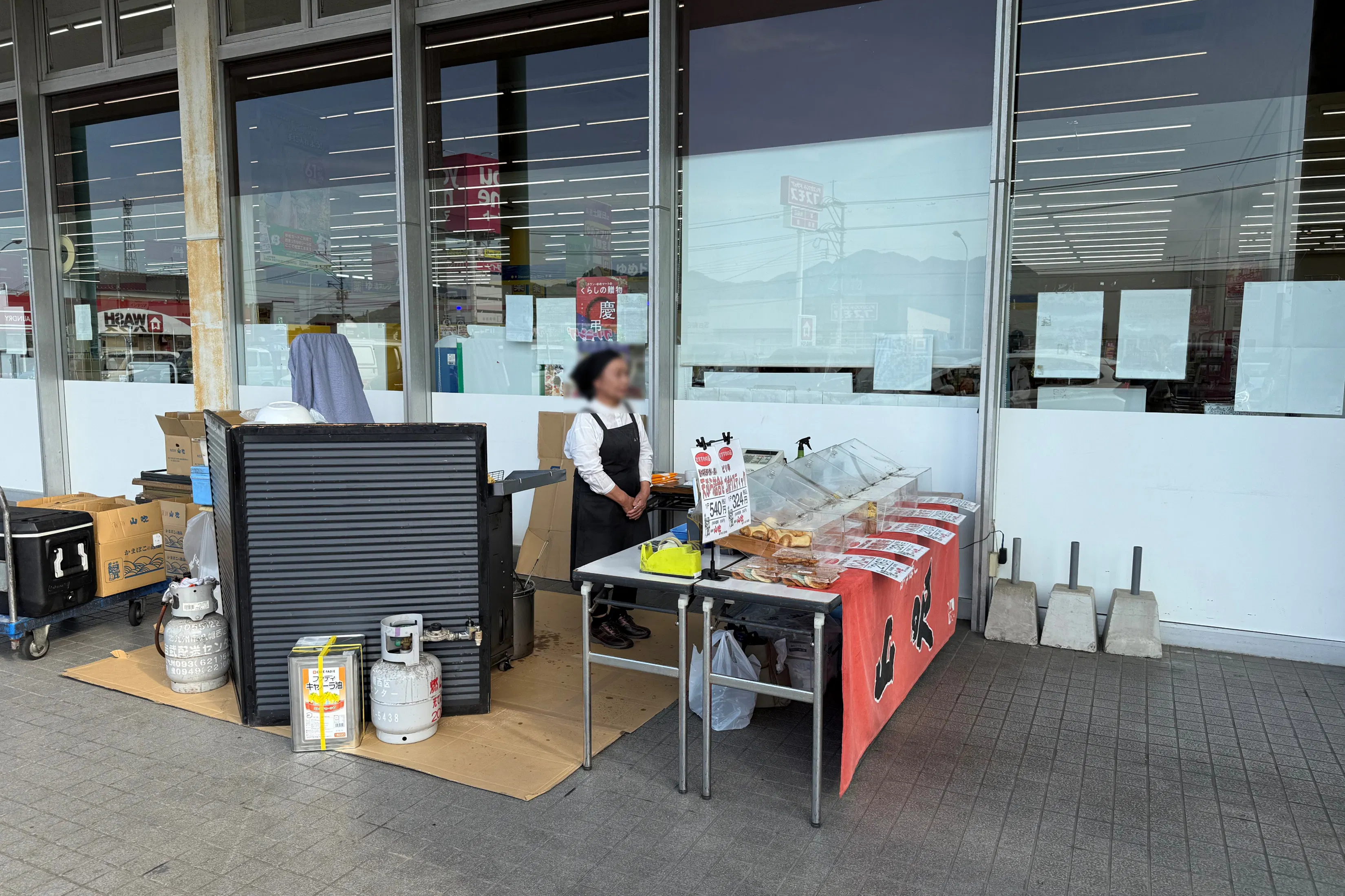 【ゆめマート 行橋】屋外軒先 物販や販促プロモーションにおすすめな催事イベントスペース