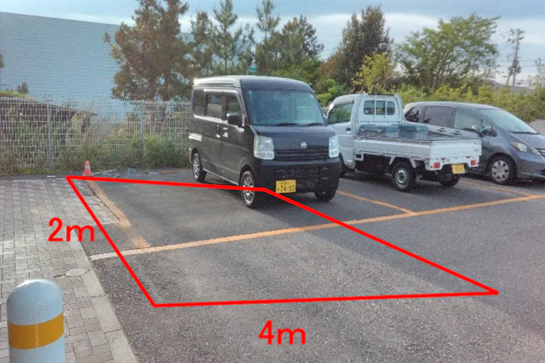 【マックスバリュにかほ店】駐車場 販促プロモーションやキッチンカー出店に最適なスーパー店外催事イベントスペースの画像1