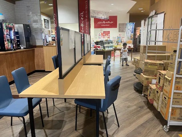 【フレスタ東山本店】プロモーションに最適な店内イートインスペース