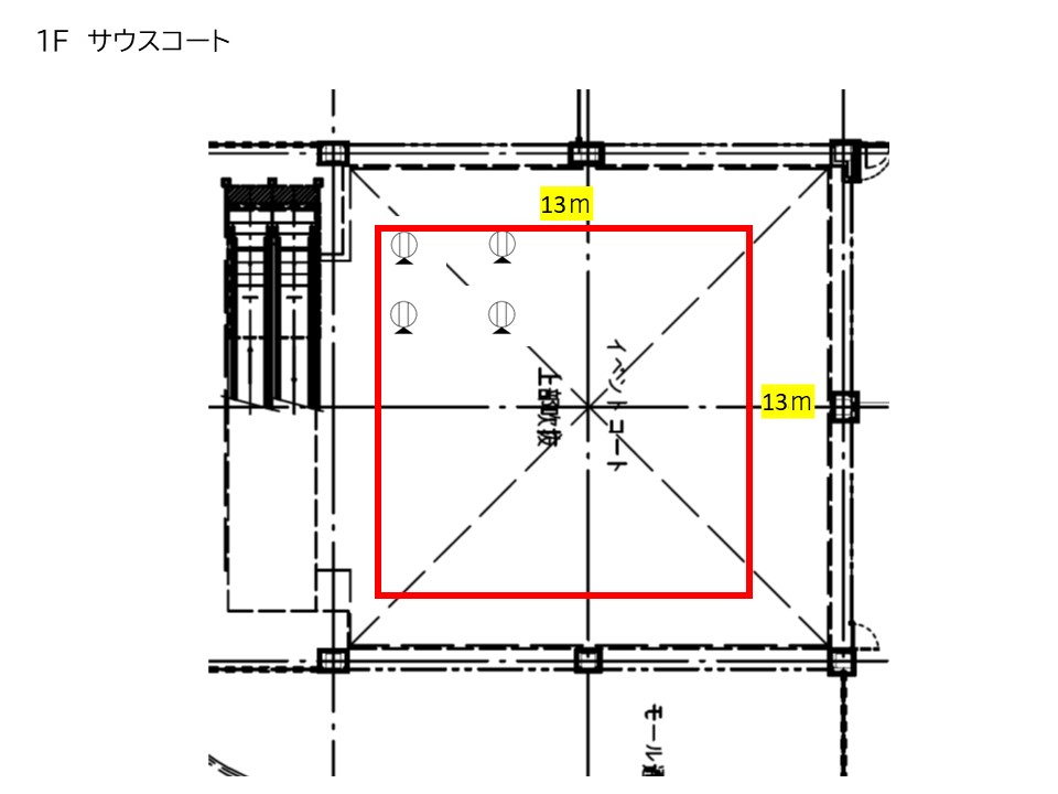 【イオンモール豊川】1F サウスコート