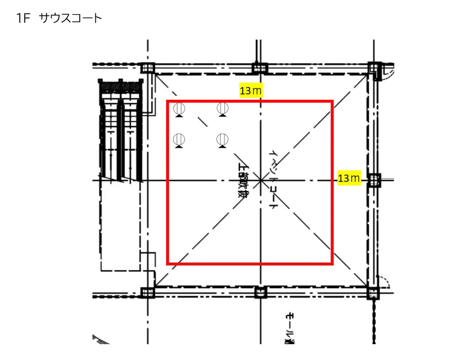 【イオンモール豊川】1F サウスコート