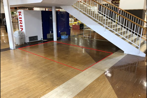 【フレスポ鳥栖】プロモーションや物販用途での利用が可能な商業施設のマツモトキヨシ前のスペース