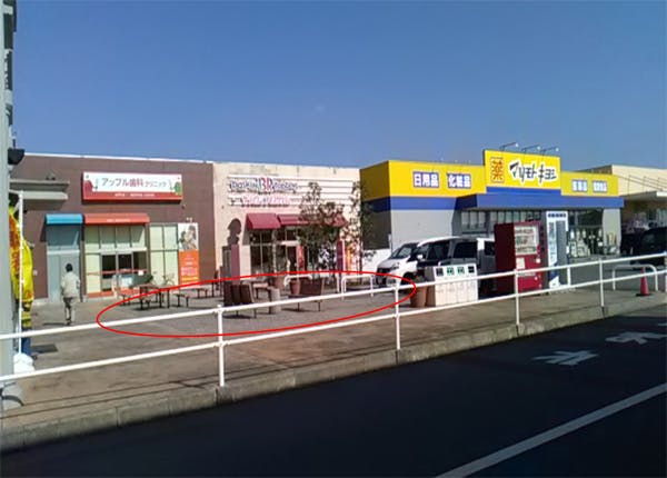 【マーケットシティ古河】物販やイベントに利用可能な屋外スペースの画像