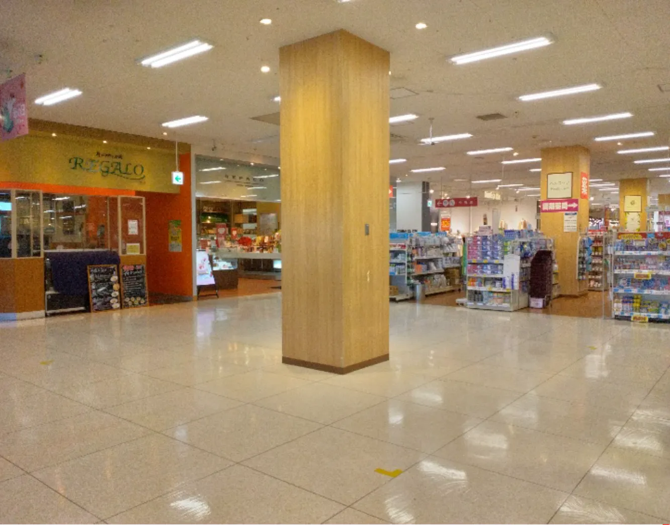 【イオン福島店】1階南正面入口 販促プロモーションに最適なスーパー店内催事イベントスペース