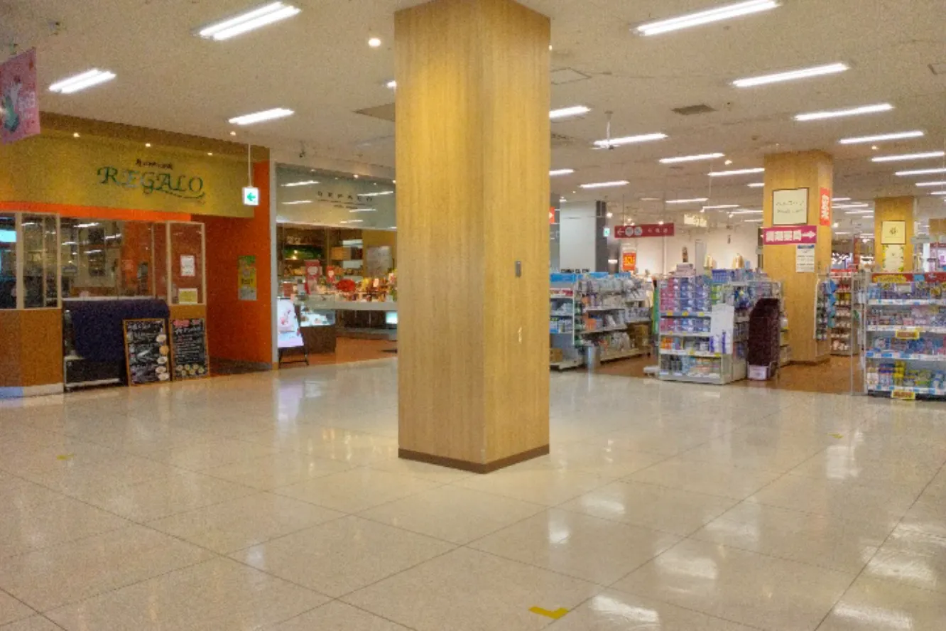 【イオン福島店】1階南正面入口 販促プロモーションに最適なスーパー店内催事イベントスペース