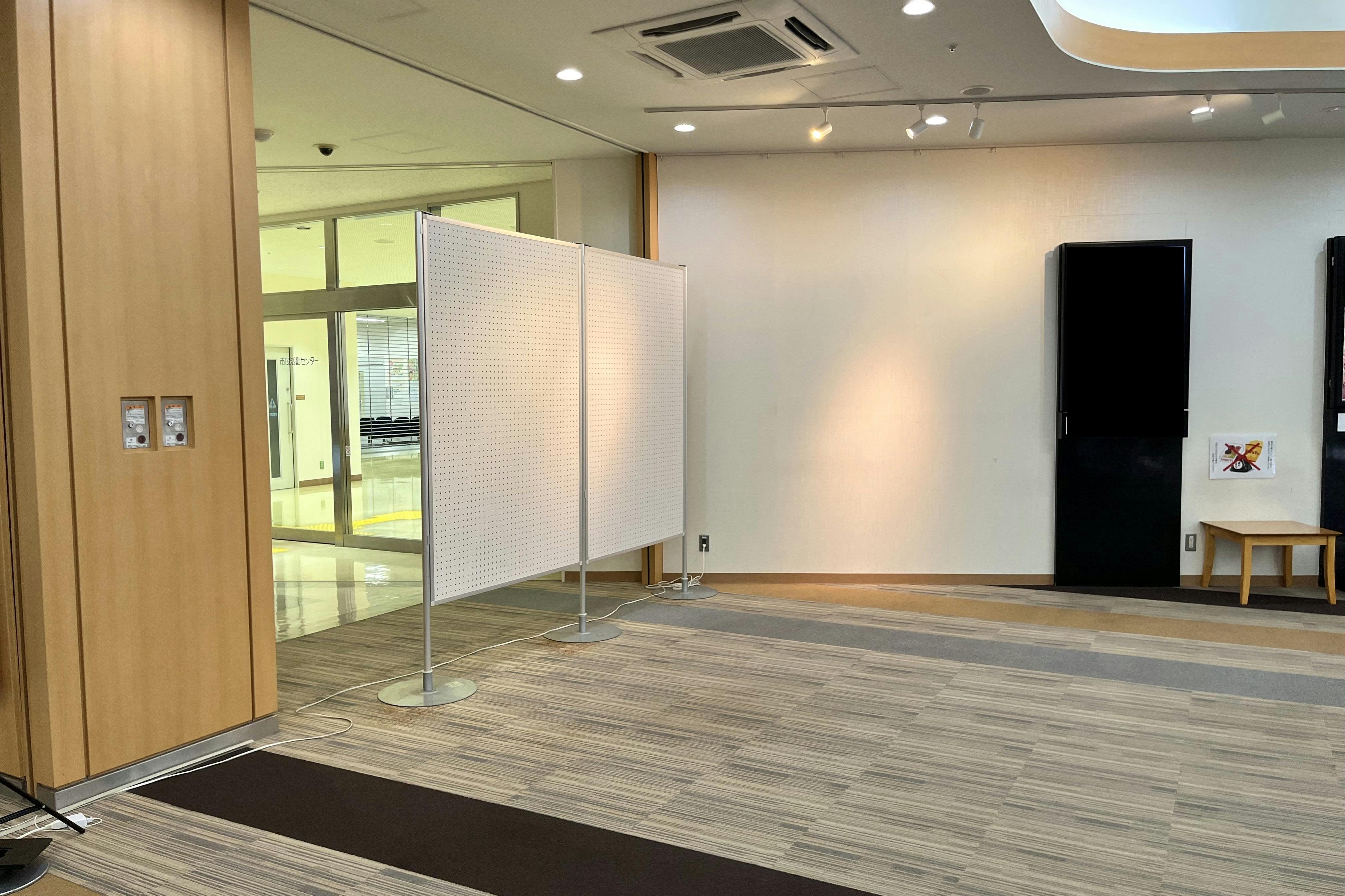 【こうのすシネマ】プロモーションに最適なロビースペース