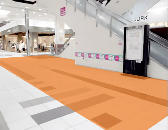 【イオンモール四日市北*】1Fエスカレーター前