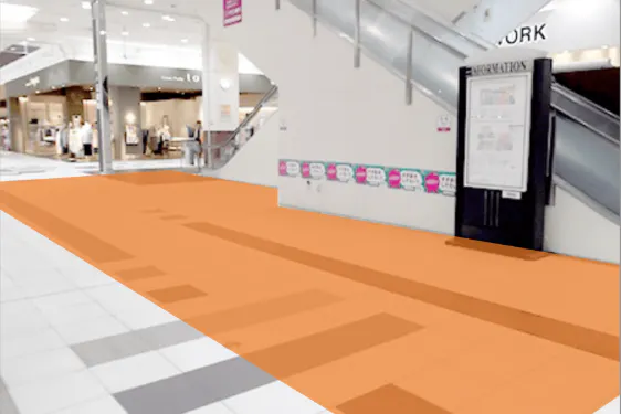 【イオンモール四日市北*】1Fエスカレーター前