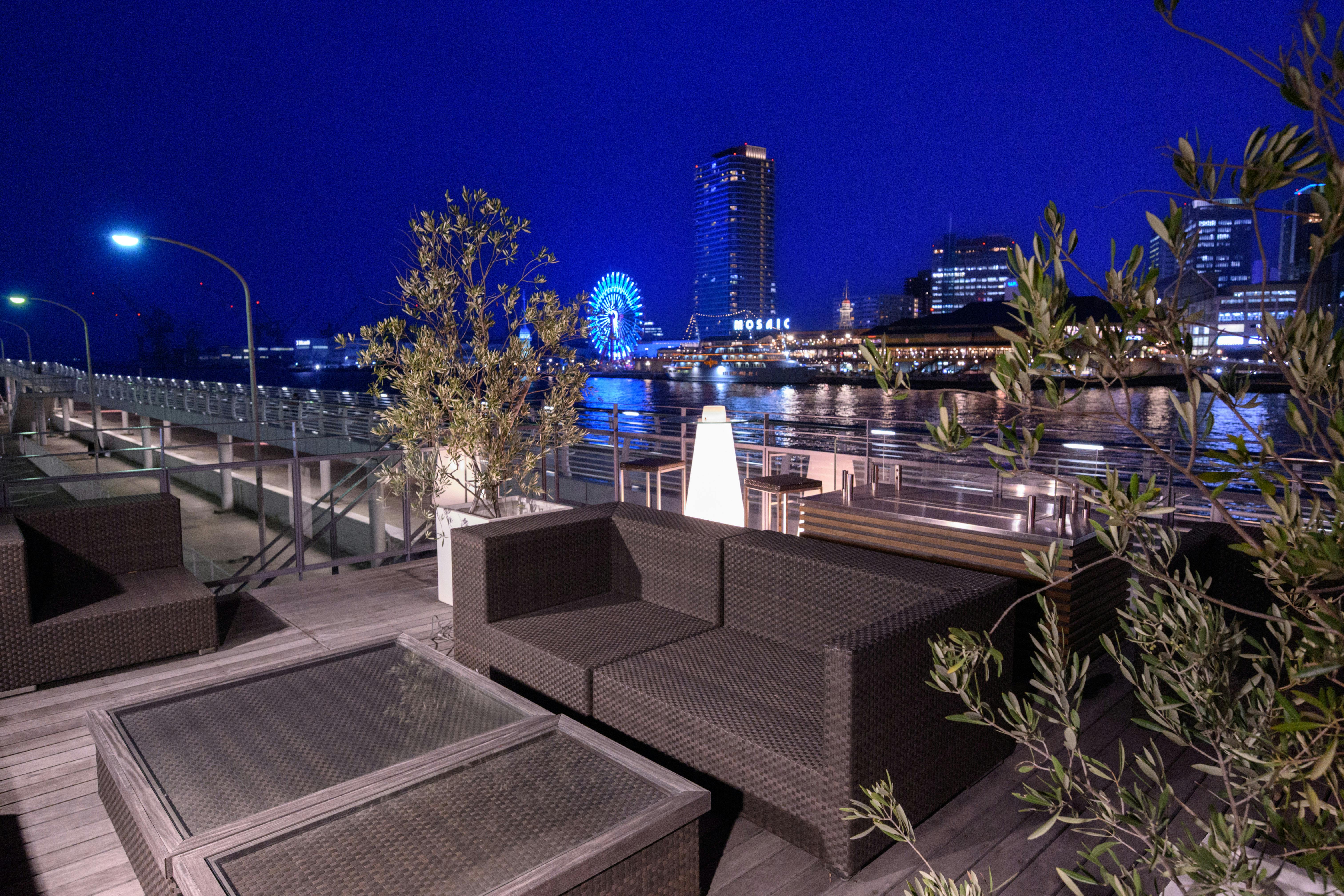 【神戸ポートタワー目の前】海が見える開放的レストランスペース|撮影・パーティー・イベント可