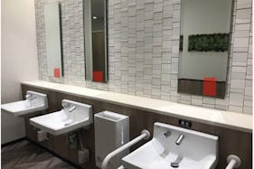 【イオンモール松本】モール内広告 化粧室