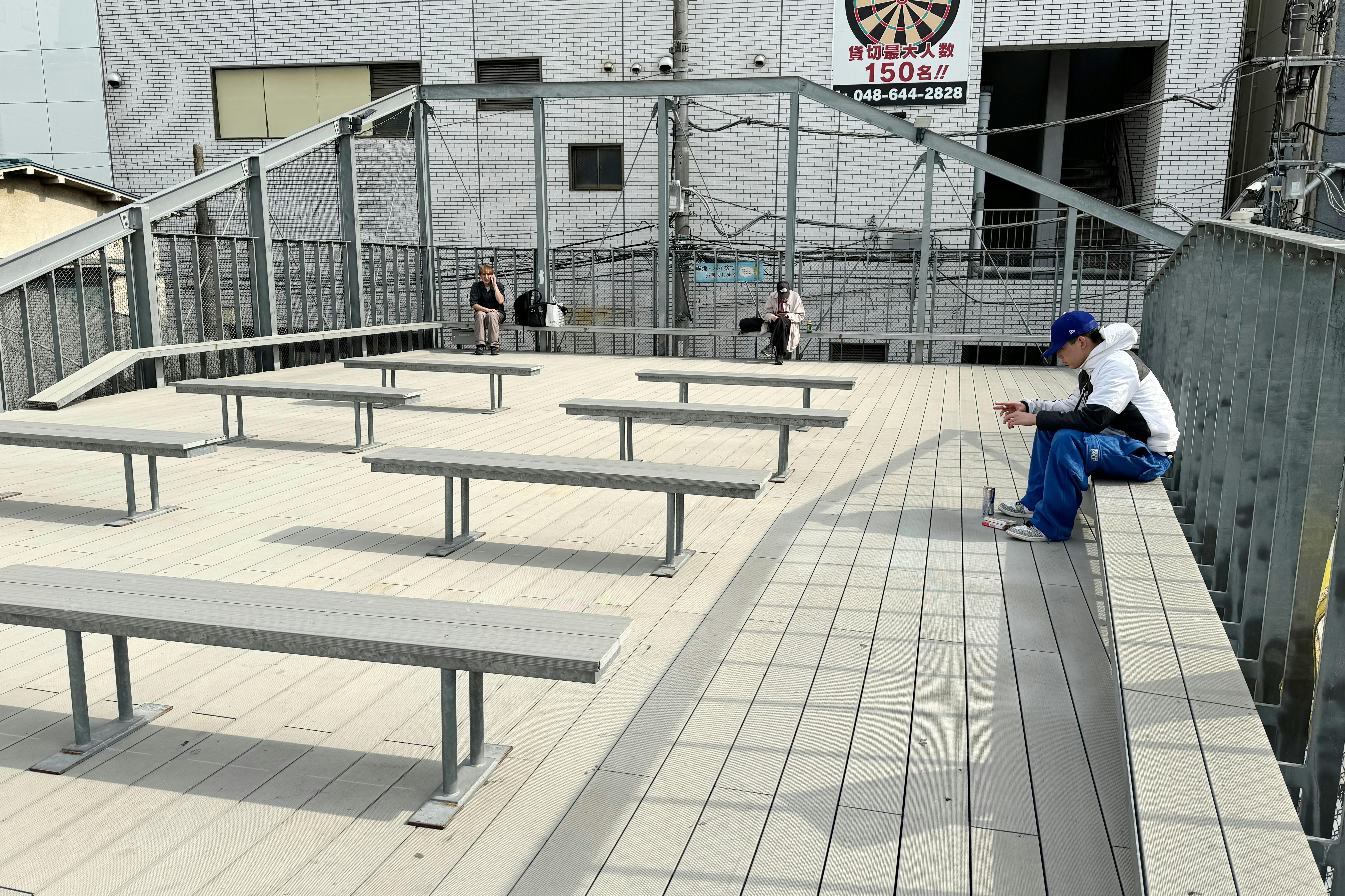 【大宮駅東口1分】上映会やワークショップ等150㎡の屋上イベントスペース