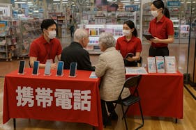 【メガセンタートライアル八千代店】食物販やPR活動に最適な「④ 店内1F・階段前」スペース(※買取催事不可)