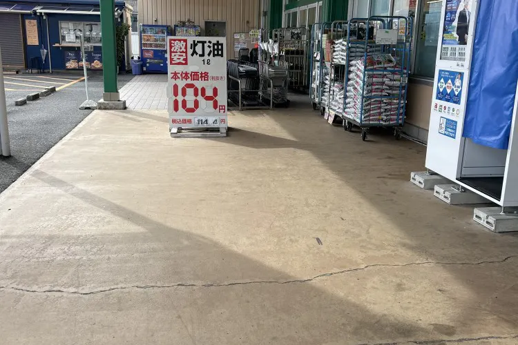 【一号舘長島】販促プロモーションに最適な入口軒下スペース