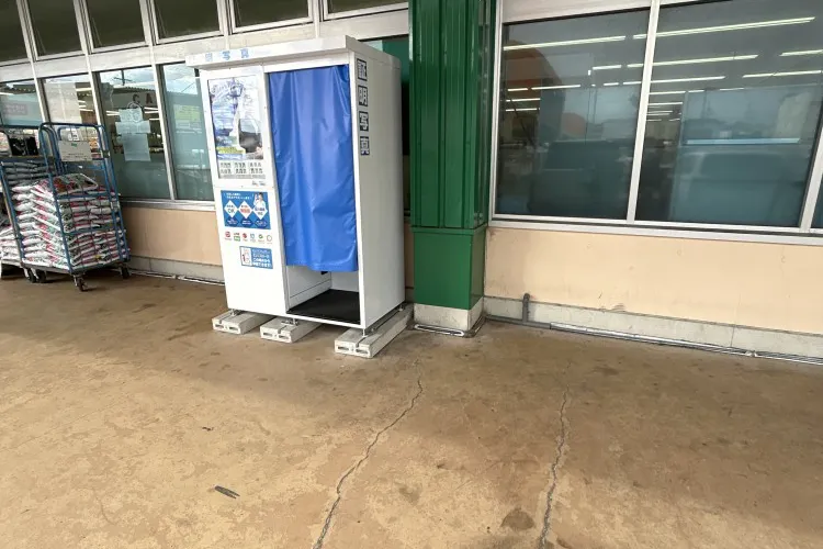 【一号舘長島】販促プロモーションに最適な入口軒下スペース