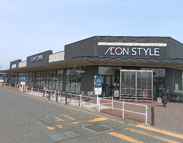 【イオンスタイル江刺】銘店側入口風除室 販促プロモーションに最適なスーパー店内催事イベントスペース