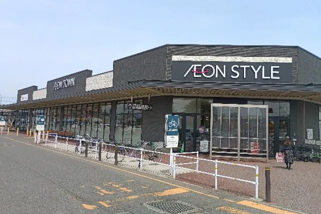【イオンスタイル江刺】銘店側入口風除室 販促プロモーションに最適なスーパー店内催事イベントスペース