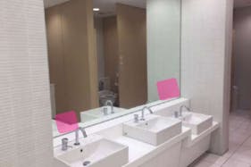 【イオンモールKYOTO】モール内広告 化粧室