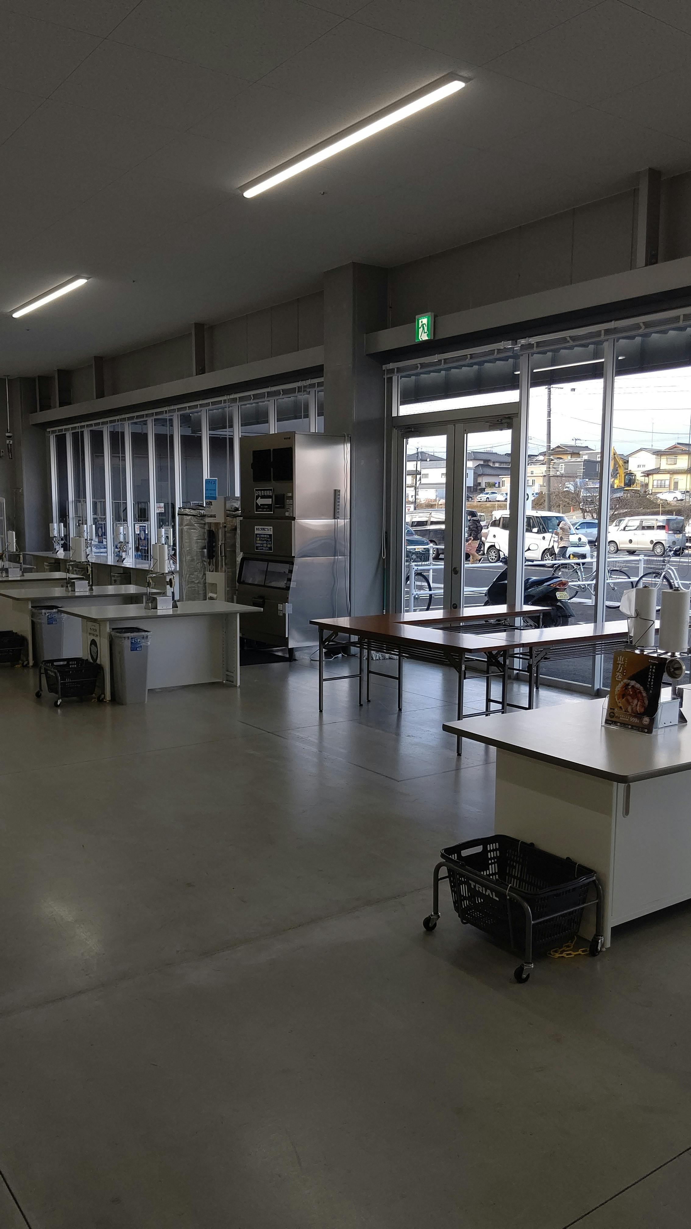 【メガセンタートライアル郡山八山田店】食物販やPR活動に最適な「Ⓑ 1Fレジアウトスペース」の画像