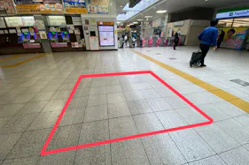 【ふじみ野駅】ふじみ野駅2階改札外コンコース