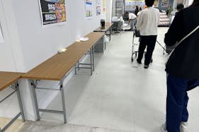 【メガセンタートライアル善通寺店】物販に適したレジアウトスペース